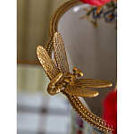 Ваза со стрекозой из фарфора с бронзовыми элементами Paradise Dragonfly варинант исполнения - 6 | Loft Concept в Красноярске