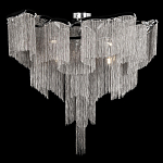 Люстра потолочная с металлическими цепочками Диаметр 99 см Atlantis Chain варинант исполнения - 1 | Loft Concept в Красноярске