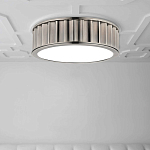 Потолочный светильник с гофрированным абажуром цвета графит Millennium варинант исполнения - 2 | Loft Concept в Красноярске