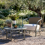 Садовое кресло с каркасом из стали Kenneth Chair варинант исполнения - 9 | Loft Concept в Красноярске