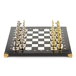 Шахматы Ренессанс с доской из натурального мрамора Decorative Thematic Chess варинант исполнения - 1 | Loft Concept в Красноярске