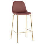 Барный стул на золотистых ножках VENDRAMIN Pink варинант исполнения - 1 | Loft Concept в Красноярске