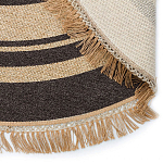 Ковер из комбинированного состава с узором Circles of goodness варинант исполнения - 4 | Loft Concept в Красноярске