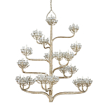 Люстра в виде растения Silver Flower Glade варинант исполнения - 3 | Loft Concept в Красноярске