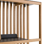 Стеллаж из дерева и метала Furniture Gutter and Lattice Rack варинант исполнения - 4 | Loft Concept в Красноярске