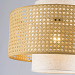 Торшер с декоративным поясом из плетеного бамбука Biuloggicu варинант исполнения - 8 | Loft Concept в Красноярске