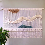 Панно-макраме «JUPITER» варинант исполнения - 1 | Loft Concept в Красноярске