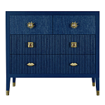 Бельевой Комод с 4 ящиками Elsa Dreams Blue варинант исполнения - 6 | Loft Concept в Красноярске