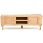 ТВ-тумба из плетеного ротанга Simone Rattan TV Stand варинант исполнения - 1 | Loft Concept в Красноярске