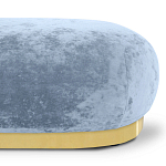 Длинный овальный пуф Ambrose Soft Oval Pouf варинант исполнения - 4 | Loft Concept в Красноярске