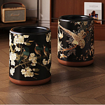 Мусорное ведро в китайском стиле Flower Trash Can варинант исполнения - 1 | Loft Concept в Красноярске