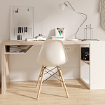 Письменный стол прямоугольный с полочкой под столешницей EcoComb варинант исполнения - 4 | Loft Concept в Красноярске