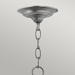 Подвесной светильник с прозрачным стеклянным цилиндрическим плафоном в классическом стиле на цепи Hinkley варинант исполнения - 18 | Loft Concept в Красноярске