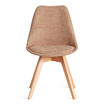 Стул с мягким бархатным сиденьем Chair Tulip варинант исполнения - 8 | Loft Concept в Красноярске