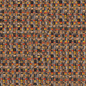 Мебельная ткань Шенилл терракотовый цвет 142 см T4-58