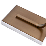 Торшер с белым тканевым абажуром на мраморном основании Cconcise варинант исполнения - 2 | Loft Concept в Красноярске