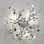 Бра с металлическими круглыми элементами Terzani Argent варинант исполнения - 3 | Loft Concept в Красноярске