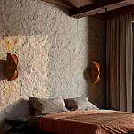 Бра плетеное из ротанга Chainmail варинант исполнения - 2 | Loft Concept в Красноярске