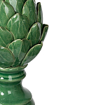 Статуэтка в виде артишока из зелёной керамики с глянцевыми лепестками Artichoke Decor  варинант исполнения - 1 | Loft Concept в Красноярске