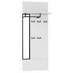 Вешалка настенная белая Strict Lines варинант исполнения - 1 | Loft Concept в Красноярске