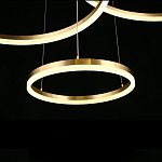 Люстра подвесная светодиодная Jewelry Ring варинант исполнения - 3 | Loft Concept в Красноярске