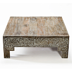 Кофейный стол Carved Сoffee table ручная резьба по дереву варинант исполнения - 1 | Loft Concept в Красноярске