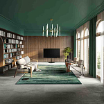 Люстра подвесная с 20-ю цилиндрическими матовыми плафонами Delta Light варинант исполнения - 5 | Loft Concept в Красноярске