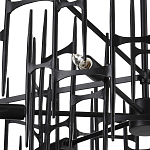 Люстра черная остроконечной формы Black Satin варинант исполнения - 1 | Loft Concept в Красноярске
