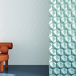 Гипсовая 3D Панель M-41 A, B варинант исполнения - 1 | Loft Concept в Красноярске