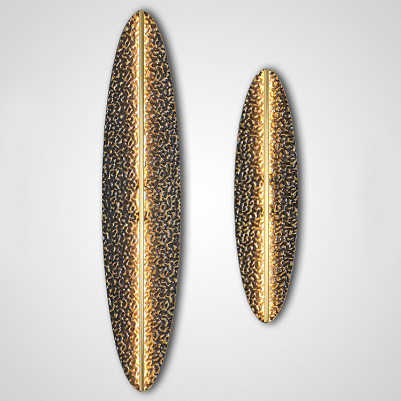 Бра MILIUS OVAL Wall Lamp  Золотой Бронза в Красноярске | Loft Concept 