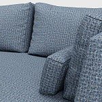 Мебельная ткань Шенилл голубой цвет 142 см T4-49 варинант исполнения - 10 | Loft Concept в Красноярске