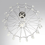 Люстра подвесная из металла с хрустальными прозрачными подвесками Quasar 81 варинант исполнения - 11 | Loft Concept в Красноярске