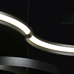 Люстра подвесная светодиодная в виде волнообразной ленты Ribbon Vortex варинант исполнения - 6 | Loft Concept в Красноярске