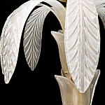 Торшер Glass Decorated Palm Floor Lamp White Листья Пальмы  варинант исполнения - 1 | Loft Concept в Красноярске