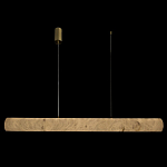 Подвесной светильник линейный цилиндрической формы из натурального алебастра Alabaster Geometry варинант исполнения - 1 | Loft Concept в Красноярске