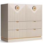 Комод с фактурным фасадом Satin Furniture варинант исполнения - 1 | Loft Concept в Красноярске