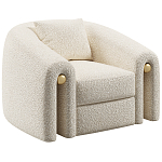 Дизайнерское комфортное Кресло Davis Armchair варинант исполнения - 1 | Loft Concept в Красноярске