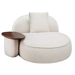 Кушетка Orus с овальным столиком  варинант исполнения - 4 | Loft Concept в Красноярске