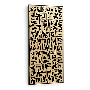 Арт-объект на стену из дерева Carven