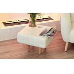 Керамический столик на деревянных ножках «Квадро» варинант исполнения - 7 | Loft Concept в Красноярске