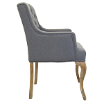 Кресло Mason Classical Armchair grey flax варинант исполнения - 1 | Loft Concept в Красноярске