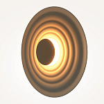 Бра круглое Soft Halo серый варинант исполнения - 3 | Loft Concept в Красноярске