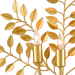 Бра с 3-мя лампами и декором в виде веток с листьями Little Twigs варинант исполнения - 1 | Loft Concept в Красноярске