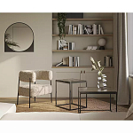 Зеркало круглое в металлической оправе Urban Style Space варинант исполнения - 1 | Loft Concept в Красноярске