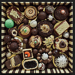 Панно "Конфетное ассорти" Chocolate Candy Assortment варинант исполнения - 1 | Loft Concept в Красноярске