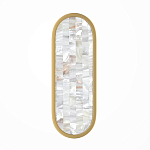 Бра перламутровый Lunaris 30 см варинант исполнения - 1 | Loft Concept в Красноярске