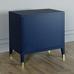 Прикроватная тумбочка с полкой Elsa Dreams Blue варинант исполнения - 4 | Loft Concept в Красноярске