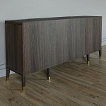 Большой Комод-буфет Elsa Dreams Walnut с ящиками варинант исполнения - 7 | Loft Concept в Красноярске