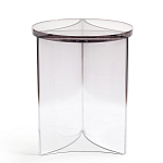 Стол журнальный круглый Acrylic Аether Smoke варинант исполнения - 2 | Loft Concept в Красноярске