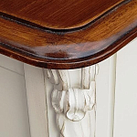 Высокий деревянный комод в стиле прованс Montmartre Provence Chest of Drawers варинант исполнения - 4 | Loft Concept в Красноярске